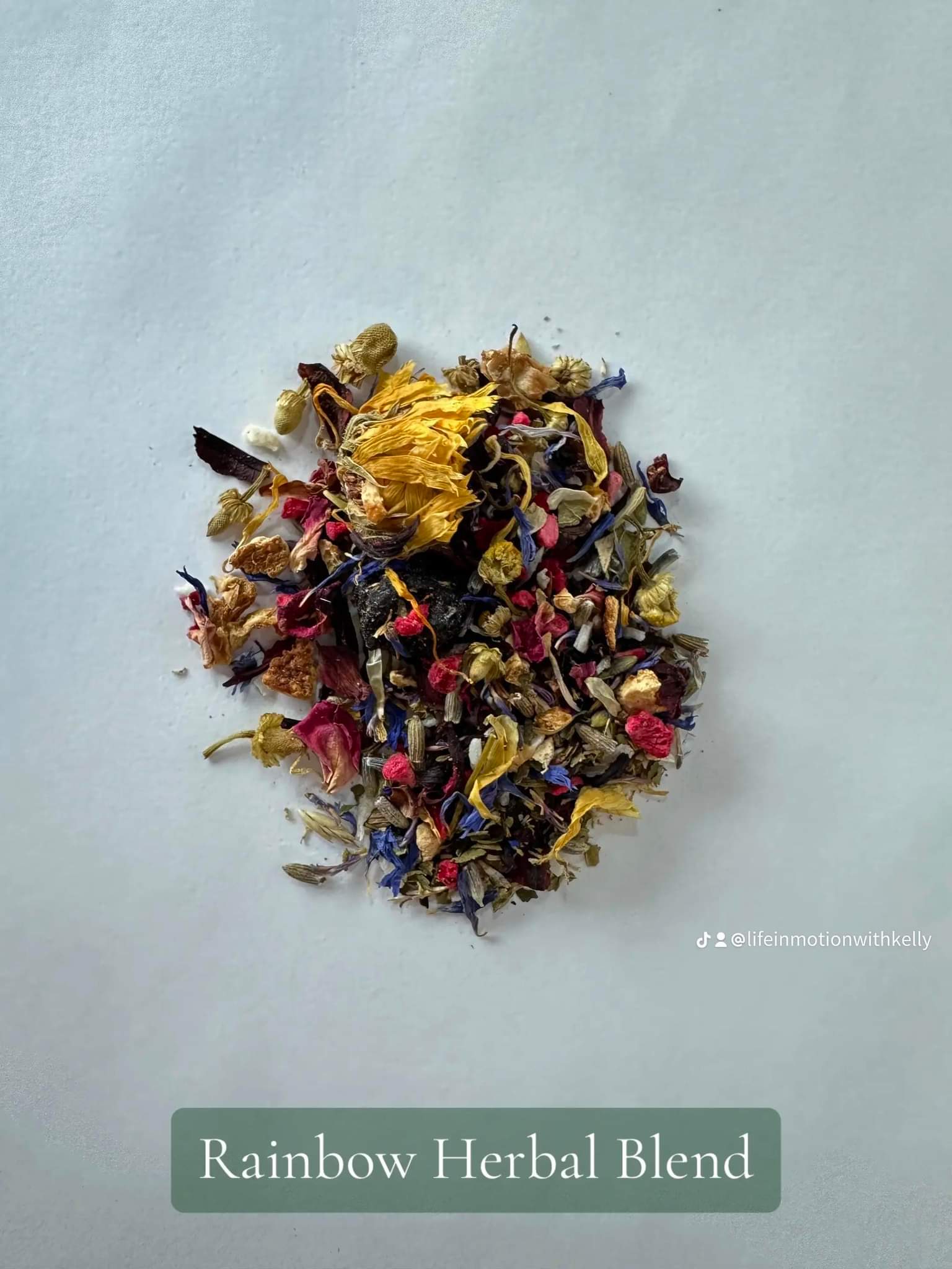 Rainbow Herbal Tea Three Thymes Greenhouse,Teas and Gifts